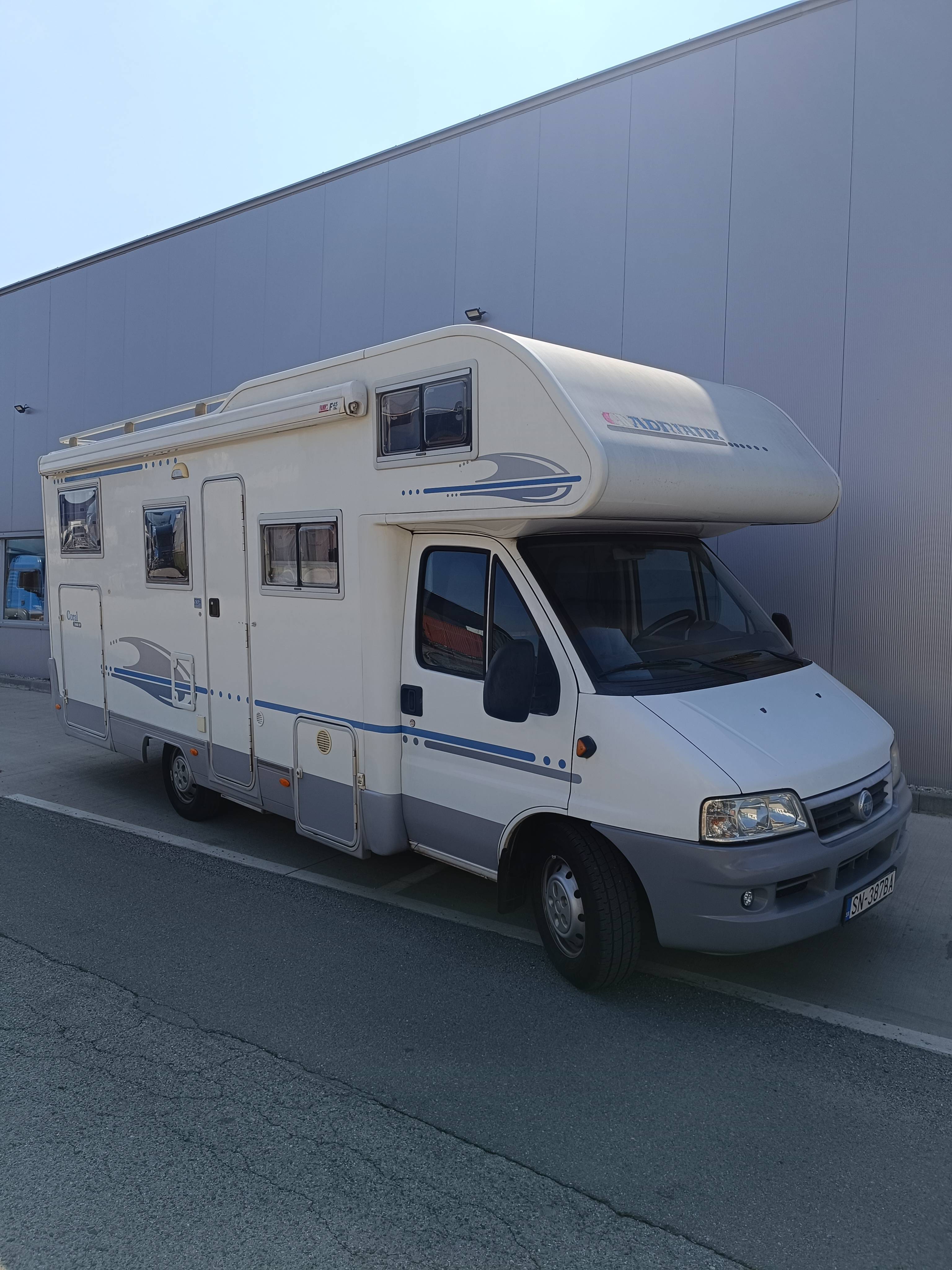 Adria 660 SP, jazdené