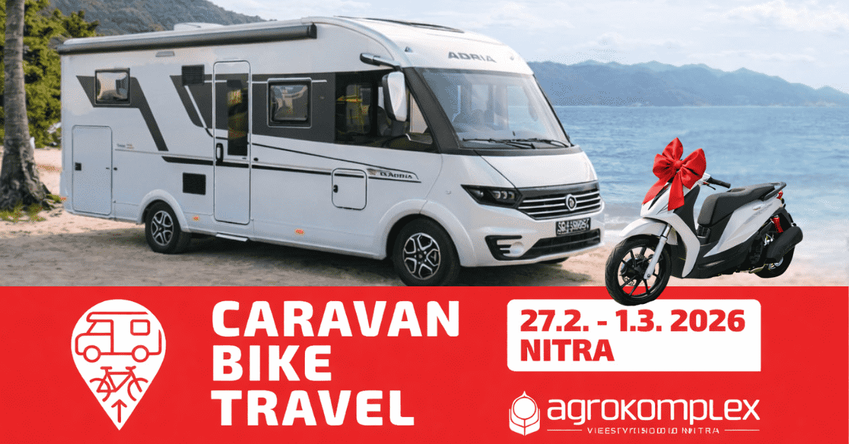 Pozvánka na výstavu Caravan Bike Travel 2026