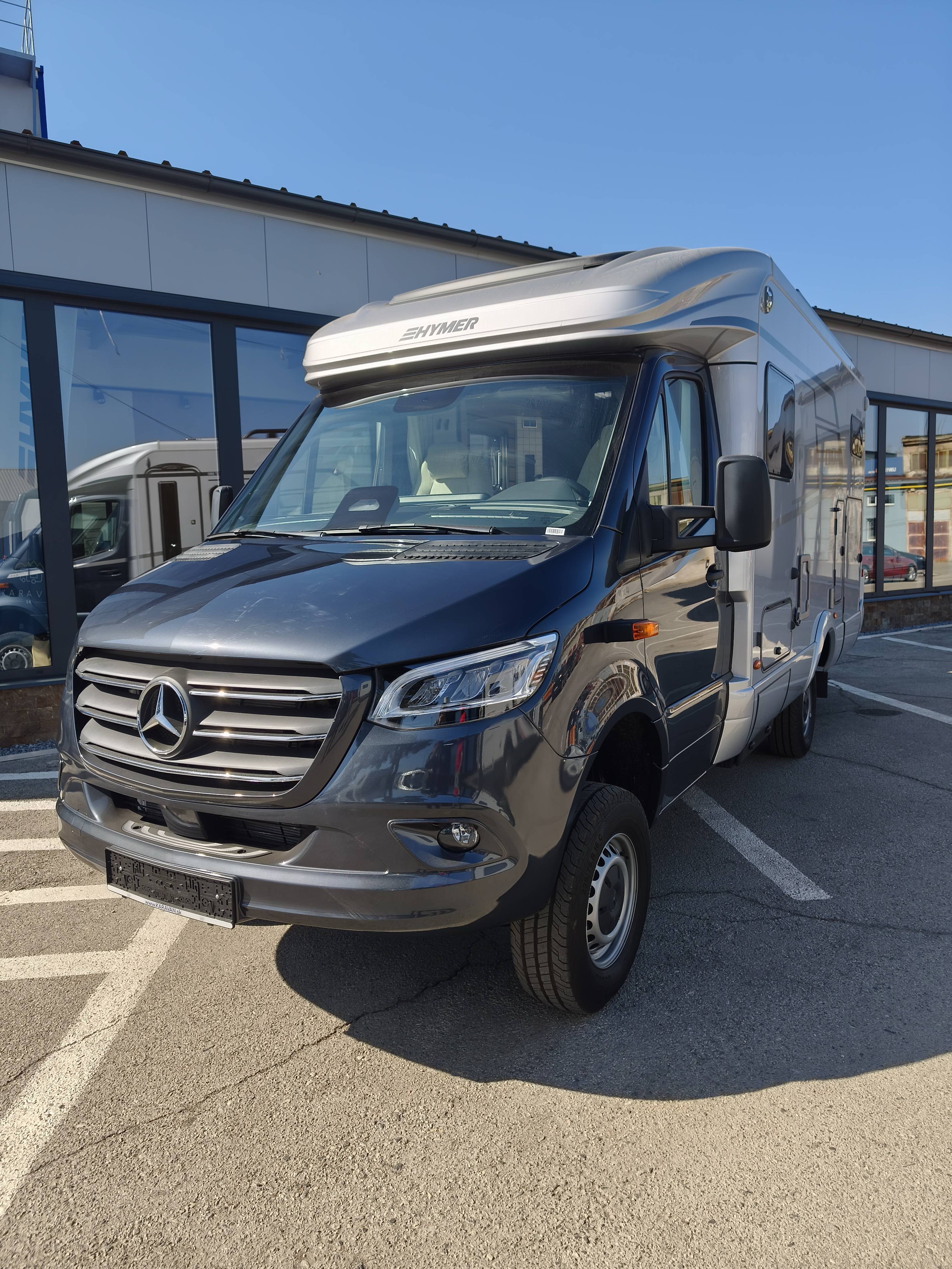 Hymer MLT 580 strieborné disky - 1