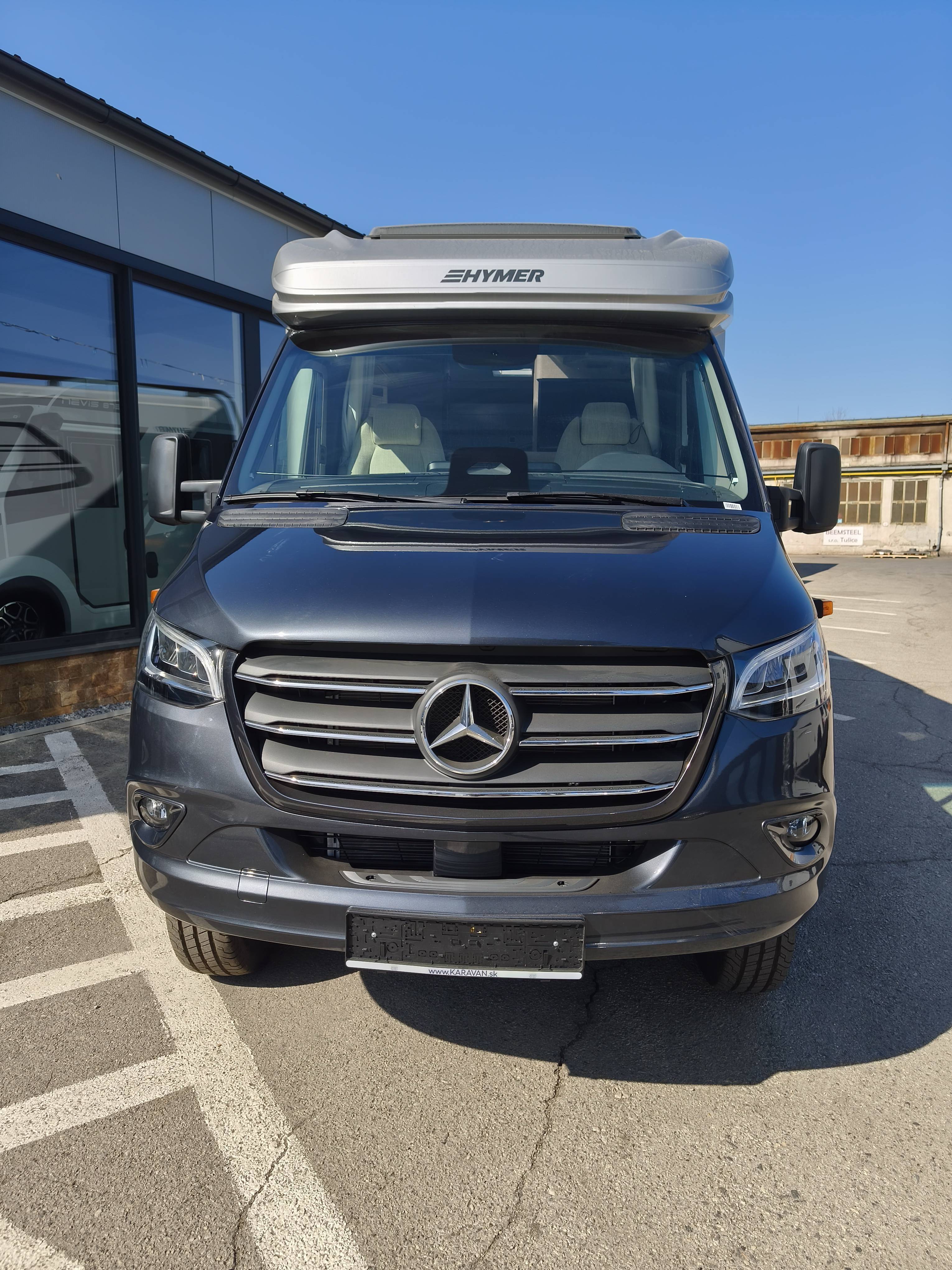 Hymer MLT 580 strieborné disky - 2