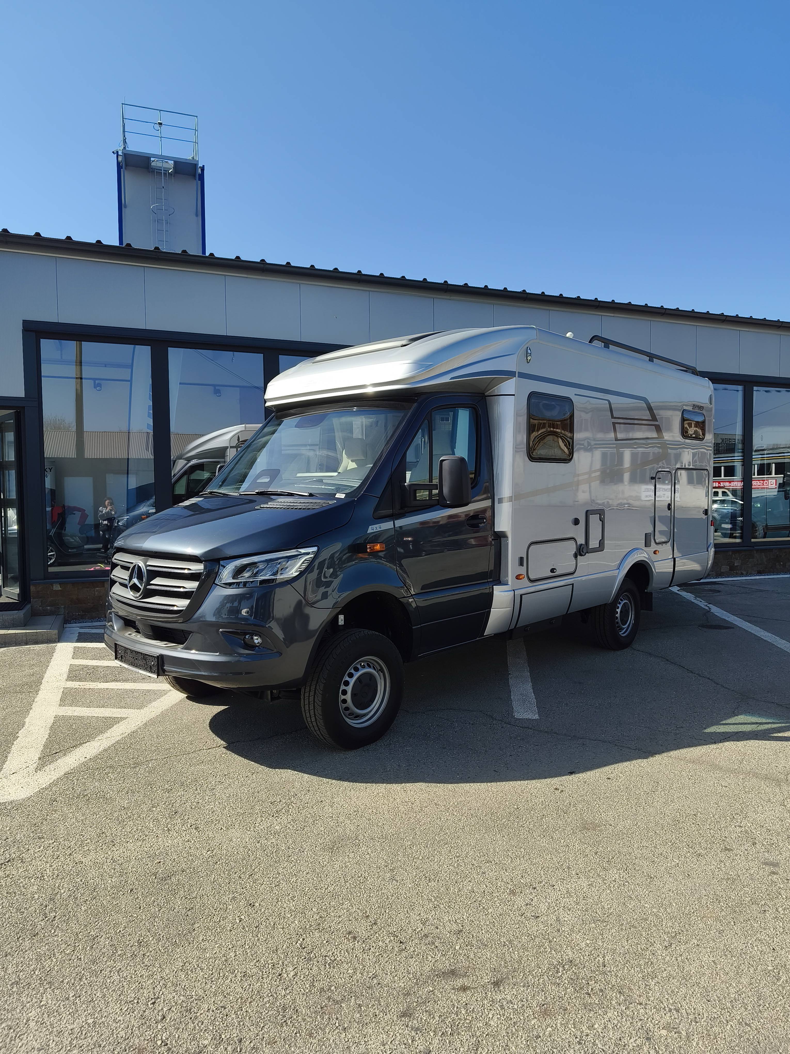 Hymer MLT 580 strieborné disky - 3