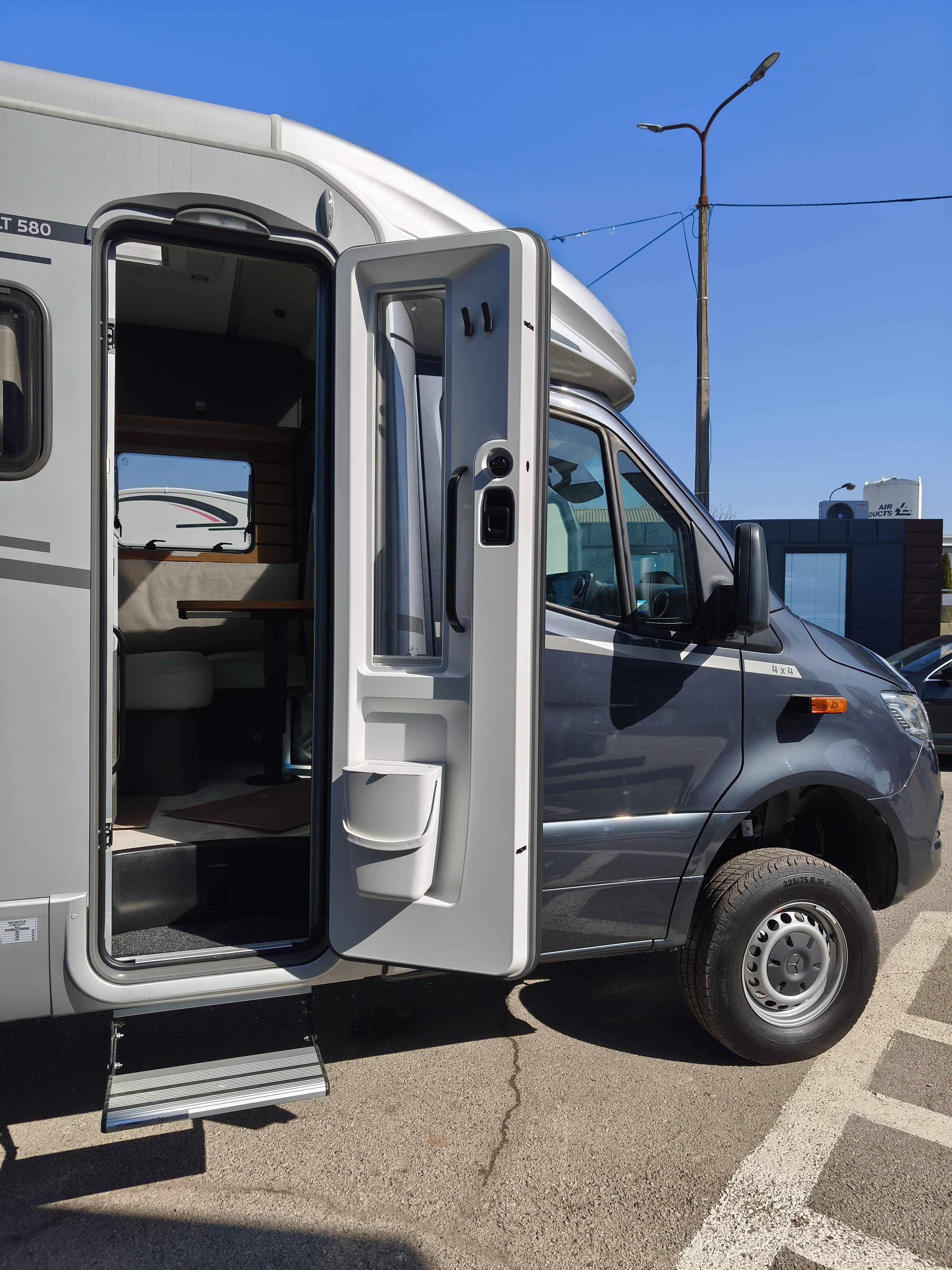 Hymer MLT 580 strieborné disky - 5