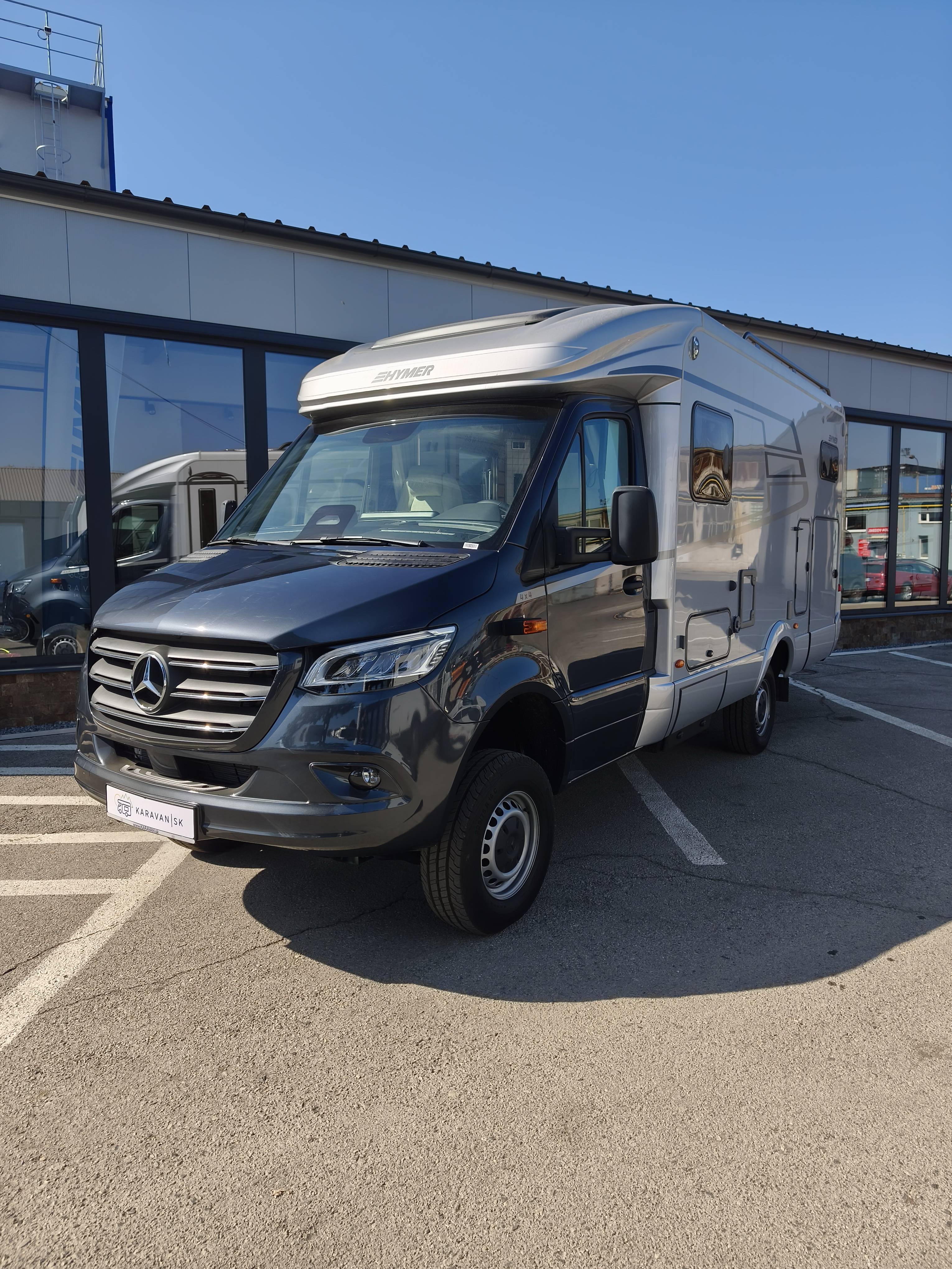 Hymer MLT 580 strieborné disky - 19