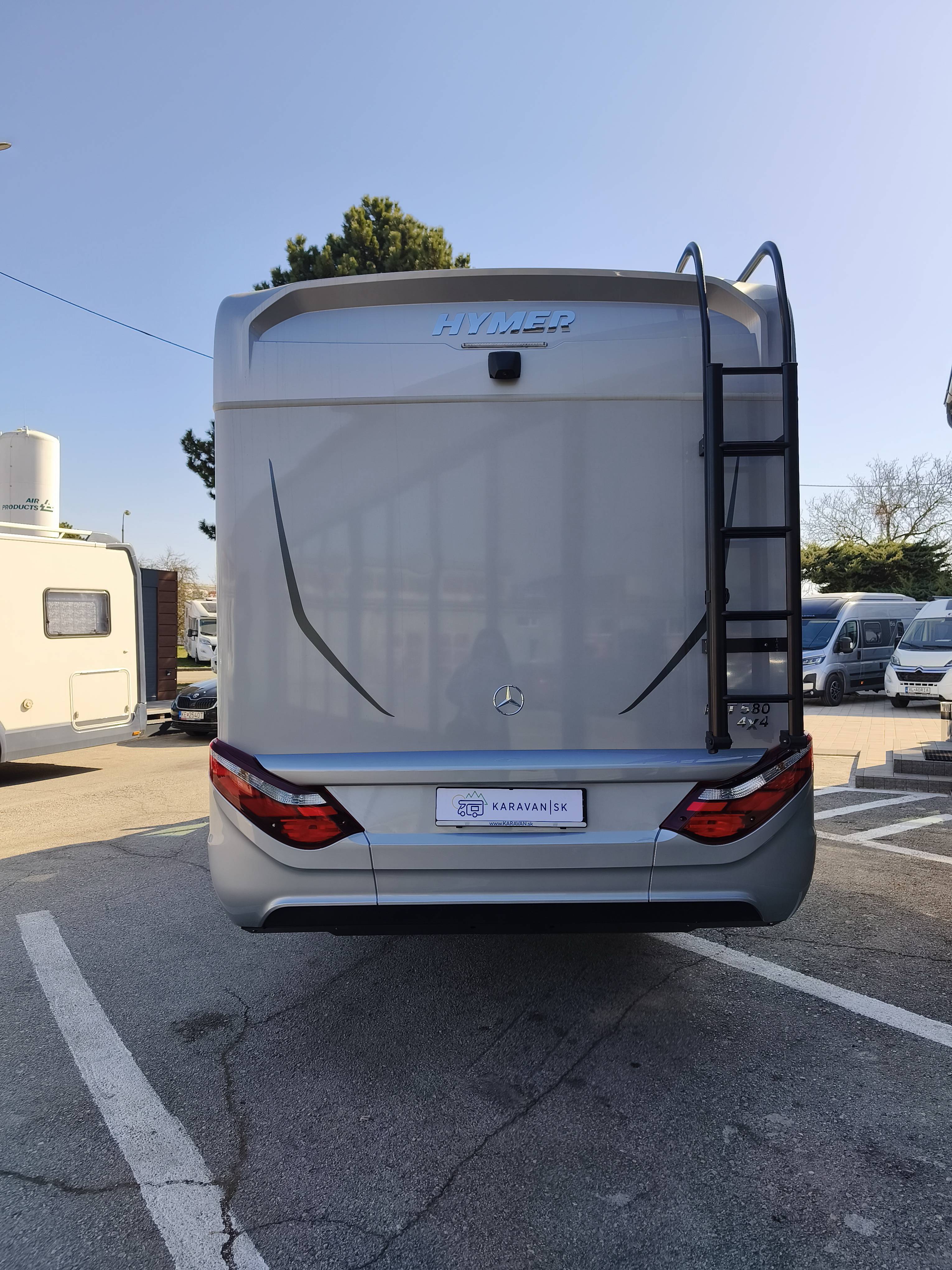Hymer MLT 580 strieborné disky - 20