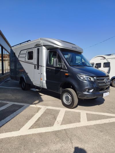 Hymer ML-T 580 4x4, strieborné disky
