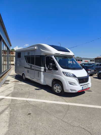 Adria Matrix 670SL, jazdené